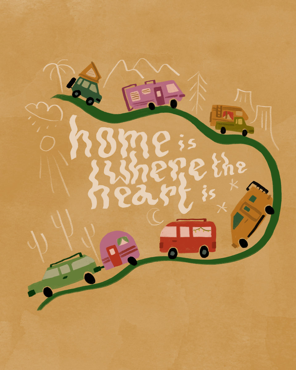 Home is Where the Heart is Graphic by Ellesbellescraft · Creative