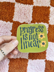 Progress is Not Linear Stickers